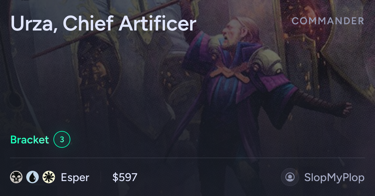 Urza, Chief Artificer