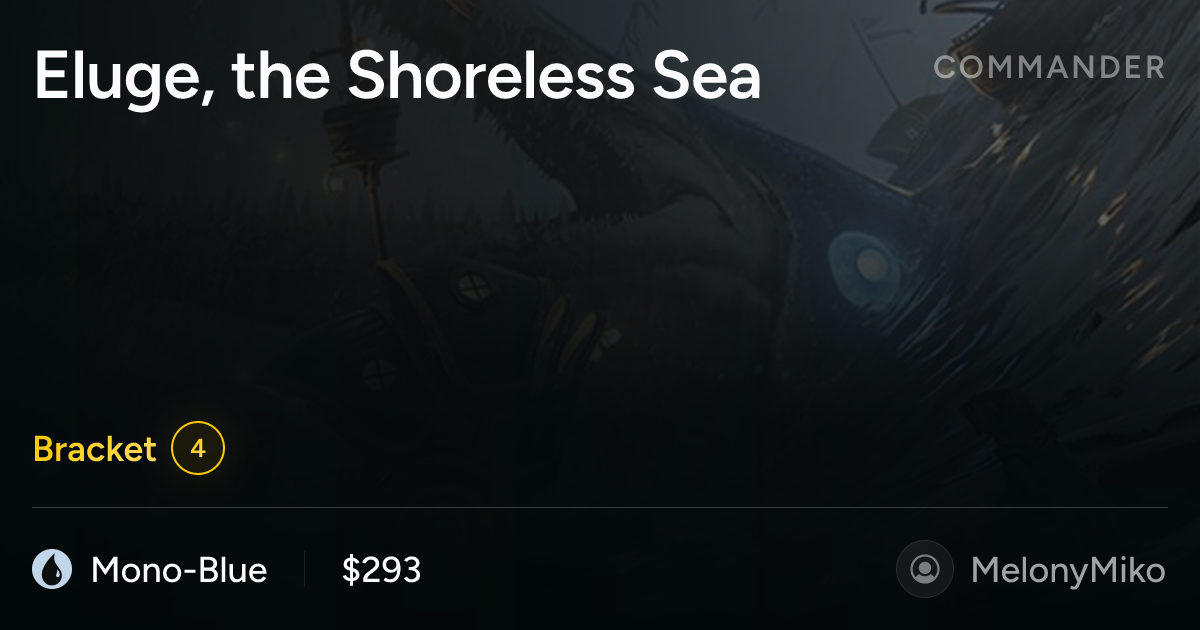 Shoreless Seas Eluge, the Shoreless Sea